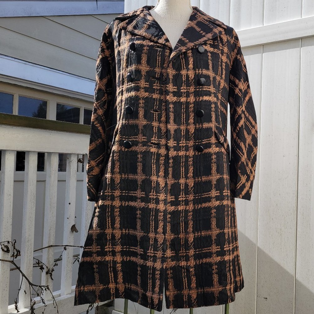 Vintage Peck & Peck mod city slicker coat